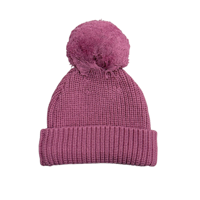 Knit Pom Hat