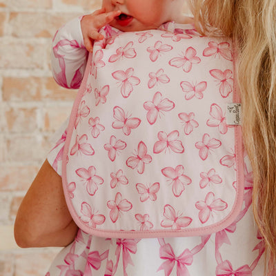 Bow My Gosh Premium Burp Cloths