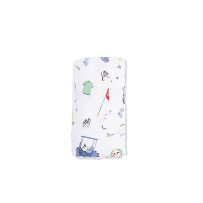 Golf Things Swaddle Blanket