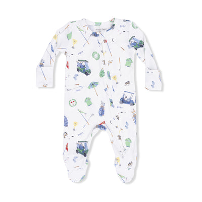 Golf Things 2 Way Zipper Footie