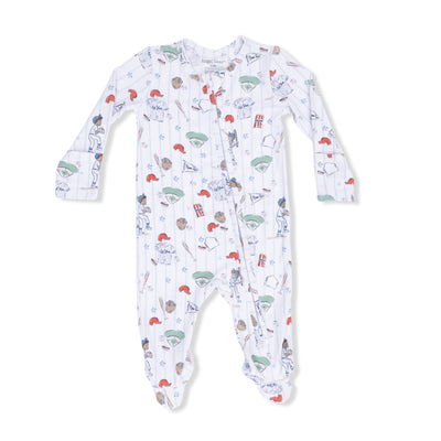 Home Run 2 Way Zipper Footie