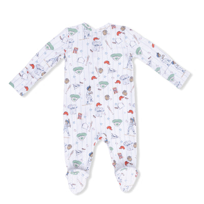 Home Run 2 Way Zipper Footie