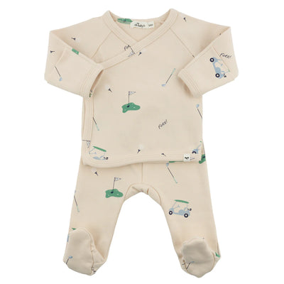 Kimono Set - Golf - Natural - Twinkle Twinkle Little One