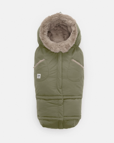 7AM Enfant Blanket 212 Evolution Helsinki in Woodland Faux Fur