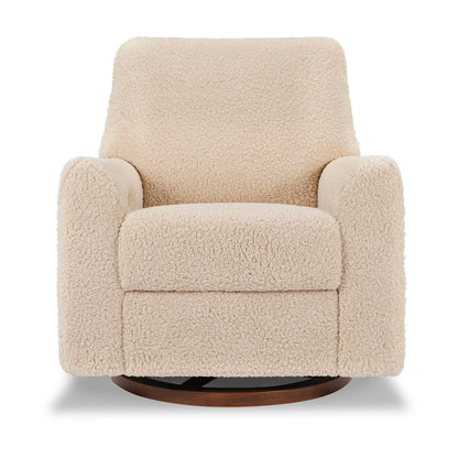Babyletto Sunday Power Recliner and Swivel Glider in Shearling