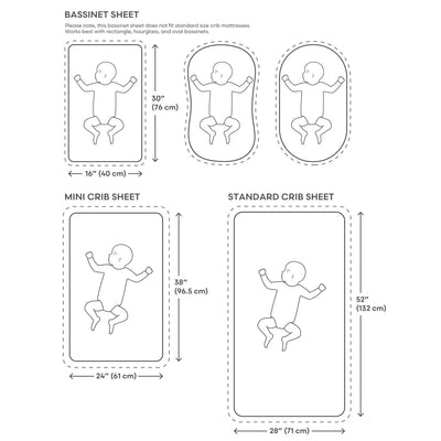 Extra Soft Bassinet Muslin Crib Sheet - Twinkle Twinkle Little One