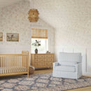 Namesake Crawford Pillowback Chair and a Half Comfort Swivel Glider - Twinkle Twinkle Little One