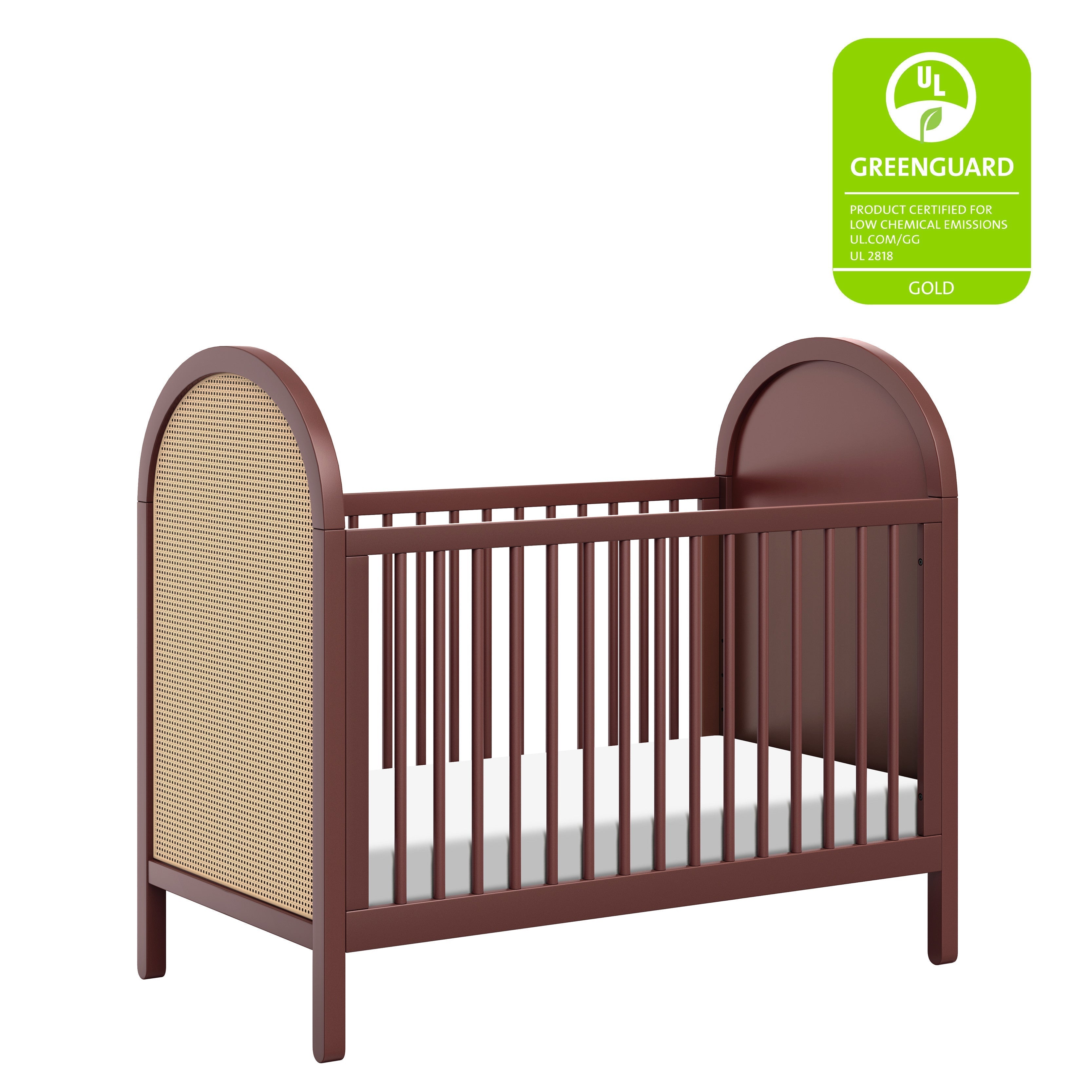 Babyletto Bondi Cane 3-in-1 Convertible Crib with Toddler Bed Conversion Kit - Twinkle Twinkle Little One