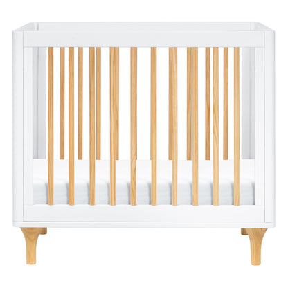 Babyletto Lolly 4-in-1 Convertible Mini Crib with Toddler Bed Conversion Kit