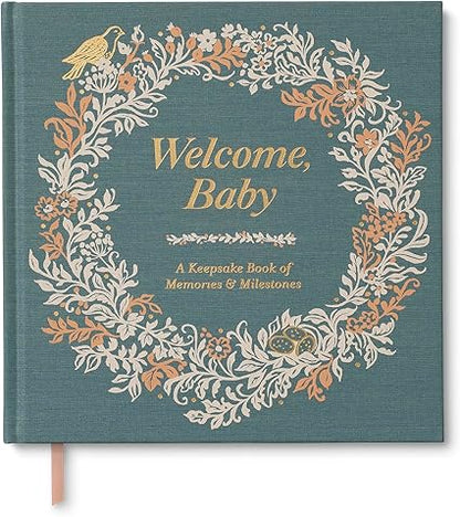 Welcome Baby - A Keepsake Book of Memories & Milestones - Twinkle Twinkle Little One