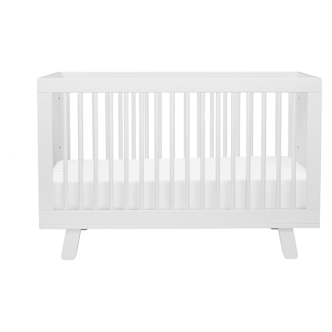 Buy white Hudson 3-in-1 Convertible Crib with Toddler Bed Conversion Kit