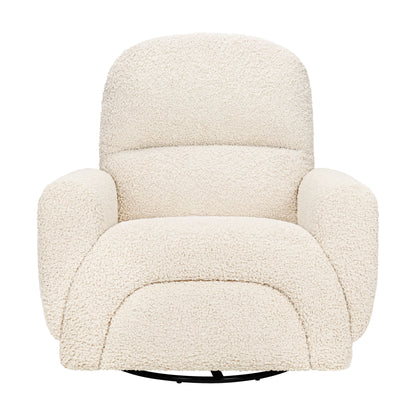 Babyletto Rainbow Recliner and Swivel Glider in Teddy Loop