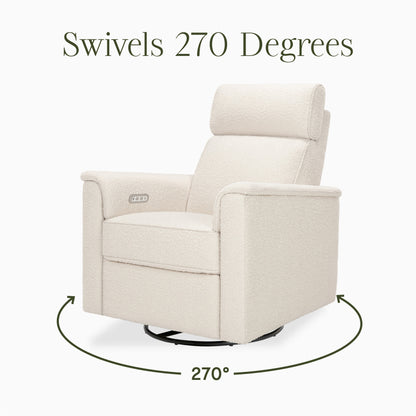 Namesake Willa Plus Power Glider Recliner + Power Headrest