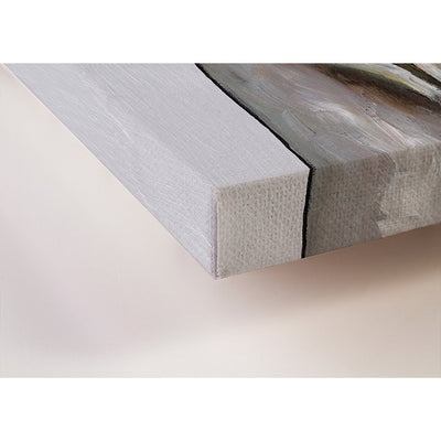 Woodland Crew On Soft Pewter Stretched Canvas Wall Art - Twinkle Twinkle Little One