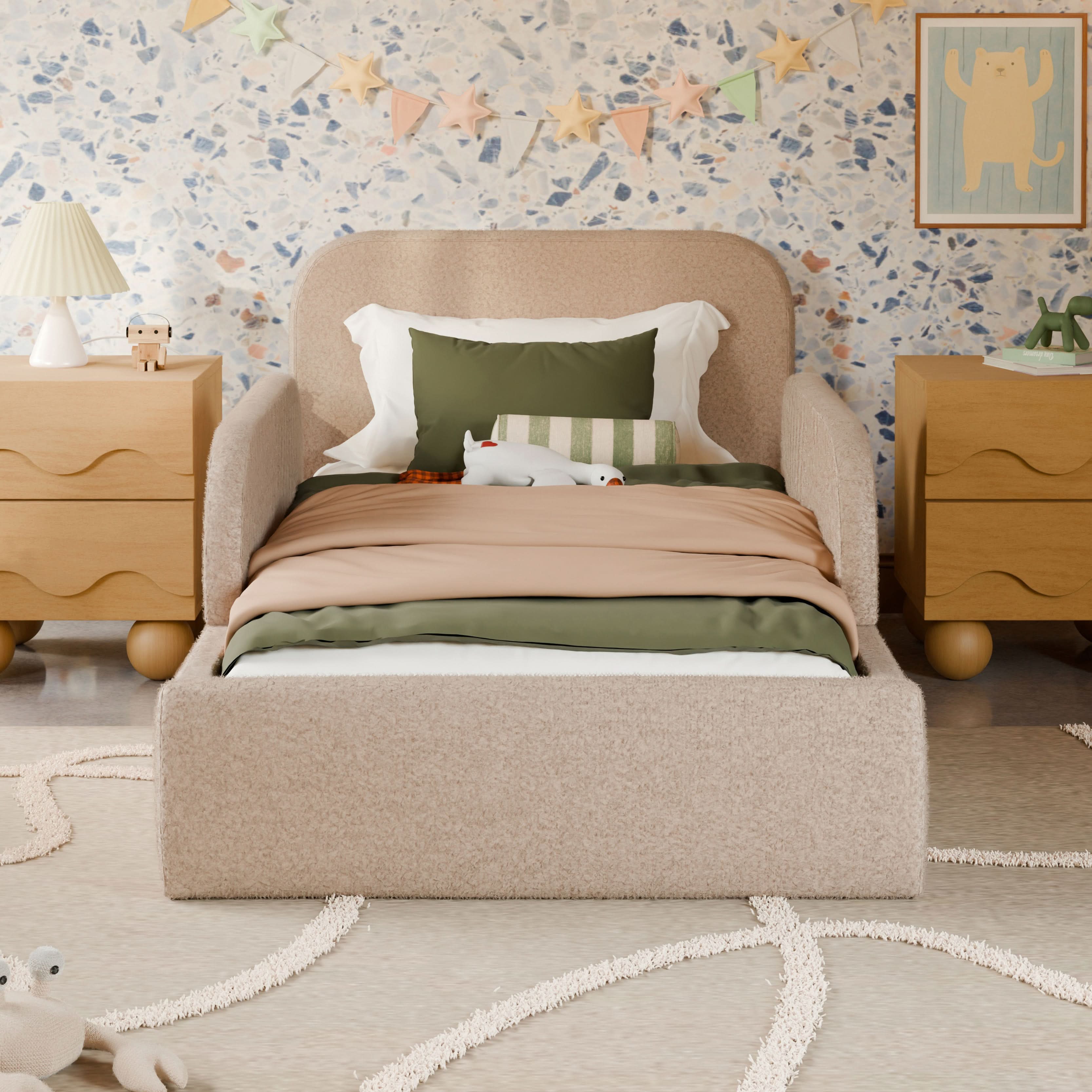 Babyletto Upholstered Twin/Full Bed Guardrails - Twinkle Twinkle Little One