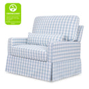 Namesake Crawford Pillowback Chair and a Half Comfort Swivel Glider - Twinkle Twinkle Little One