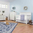 Monogram by Namesake Emory Farmhouse 4-in-1 Convertible Crib - Twinkle Twinkle Little One