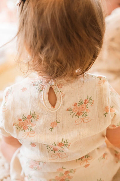 Pointelle Bloomer Set in Parfait Pink