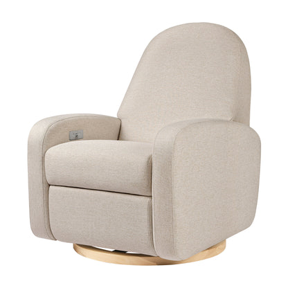 Babyletto Nami Electronic Recliner and Swivel Glider Recliner with USB port