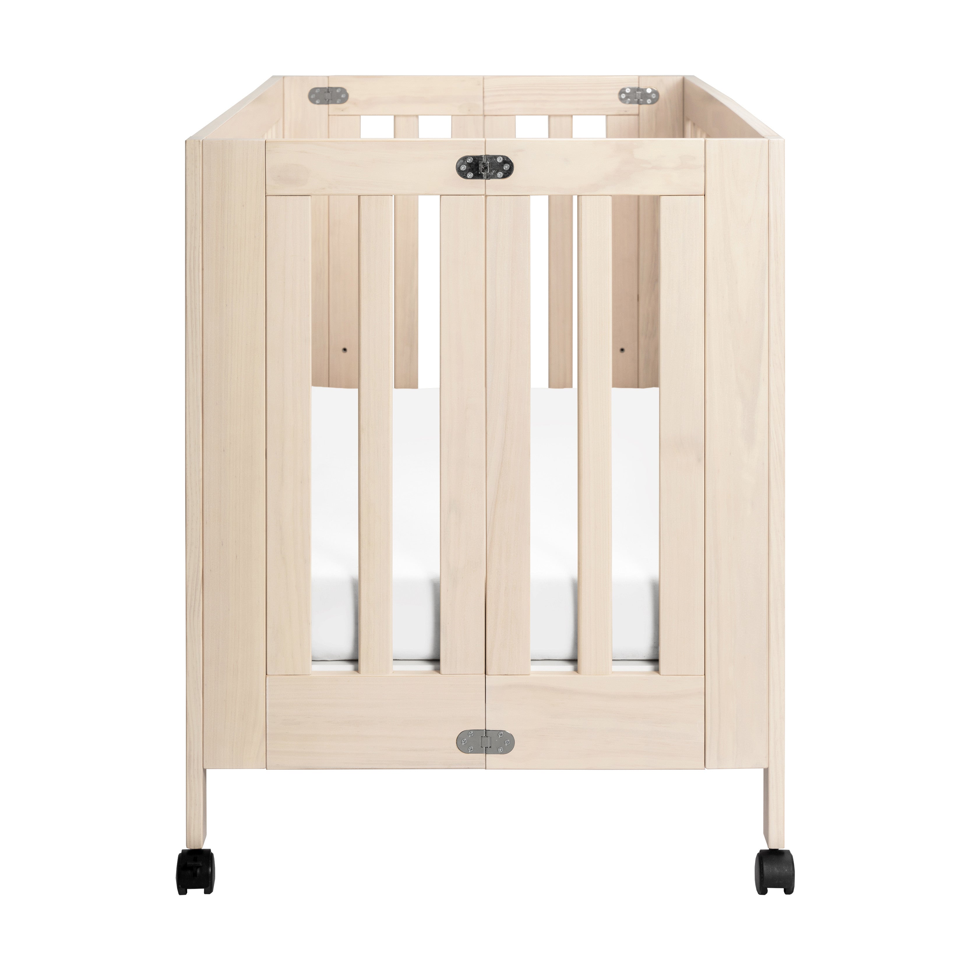 Babyletto Maki Portable Folding Crib with Toddler Bed Conversion Kit