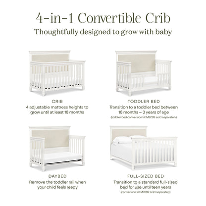 Namesake Darlington 4-in-1 Convertible Crib