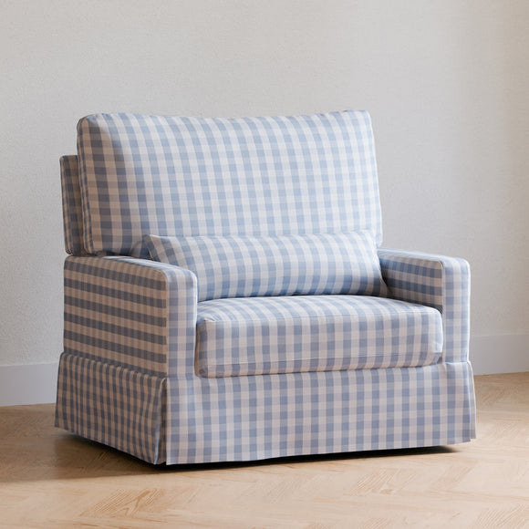Namesake Crawford Pillowback Chair and a Half Comfort Swivel Glider - Twinkle Twinkle Little One