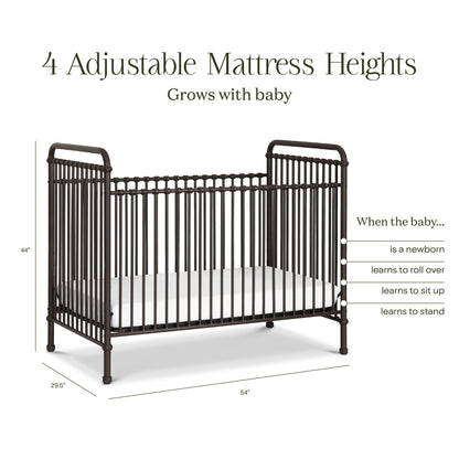 Namesake Abigail 3-in-1 Convertible Crib