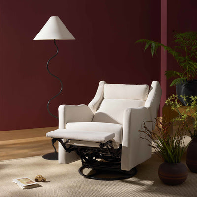Babyletto Kiwi Plus Power Recliner and Swivel Glider with Power Adjustable Headrest and USB Port