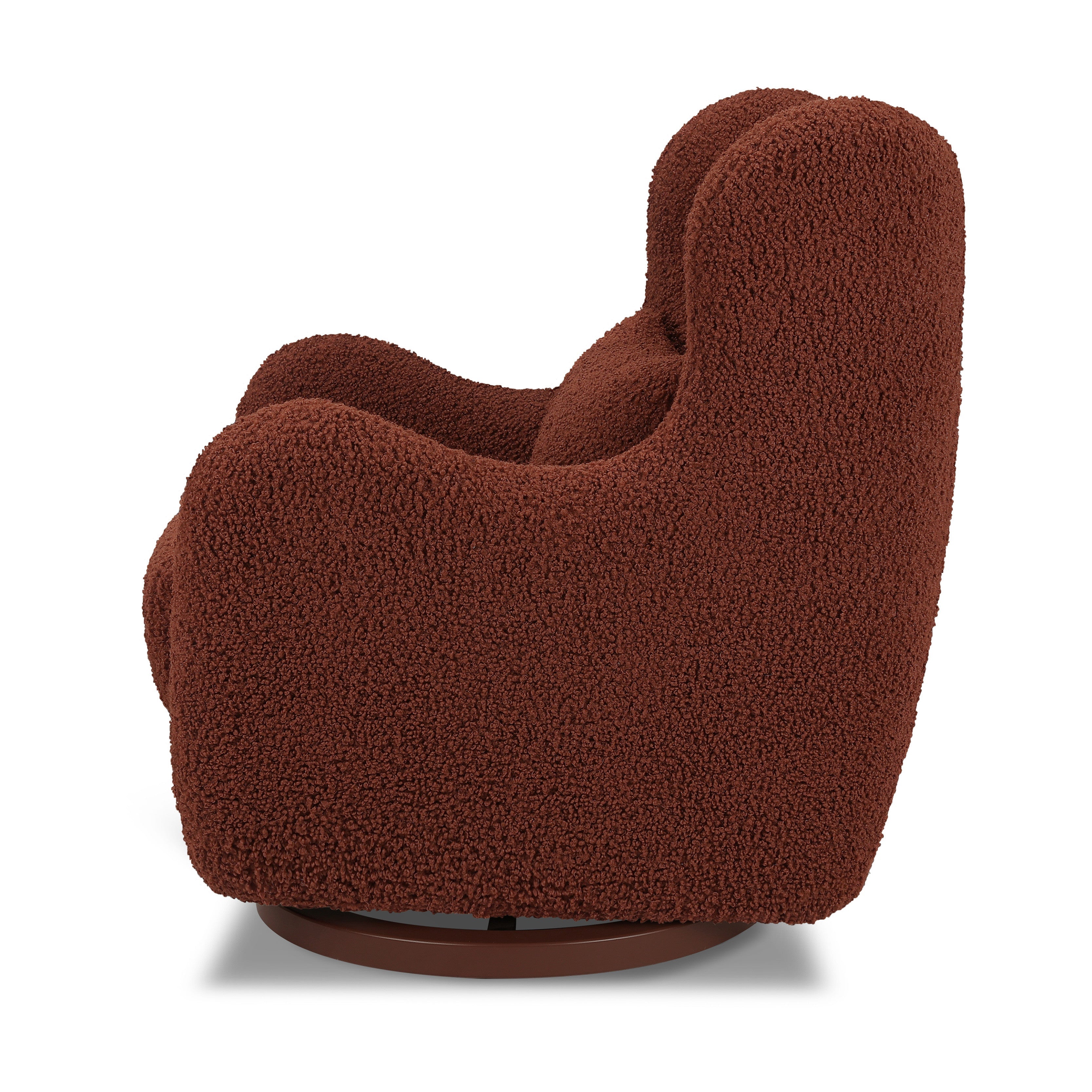 Babyletto Solstice Swivel Glider in Teddy Loop