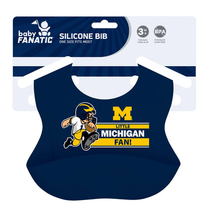 Michigan Wolverines - NCAA Silicone Bib - Twinkle Twinkle Little One