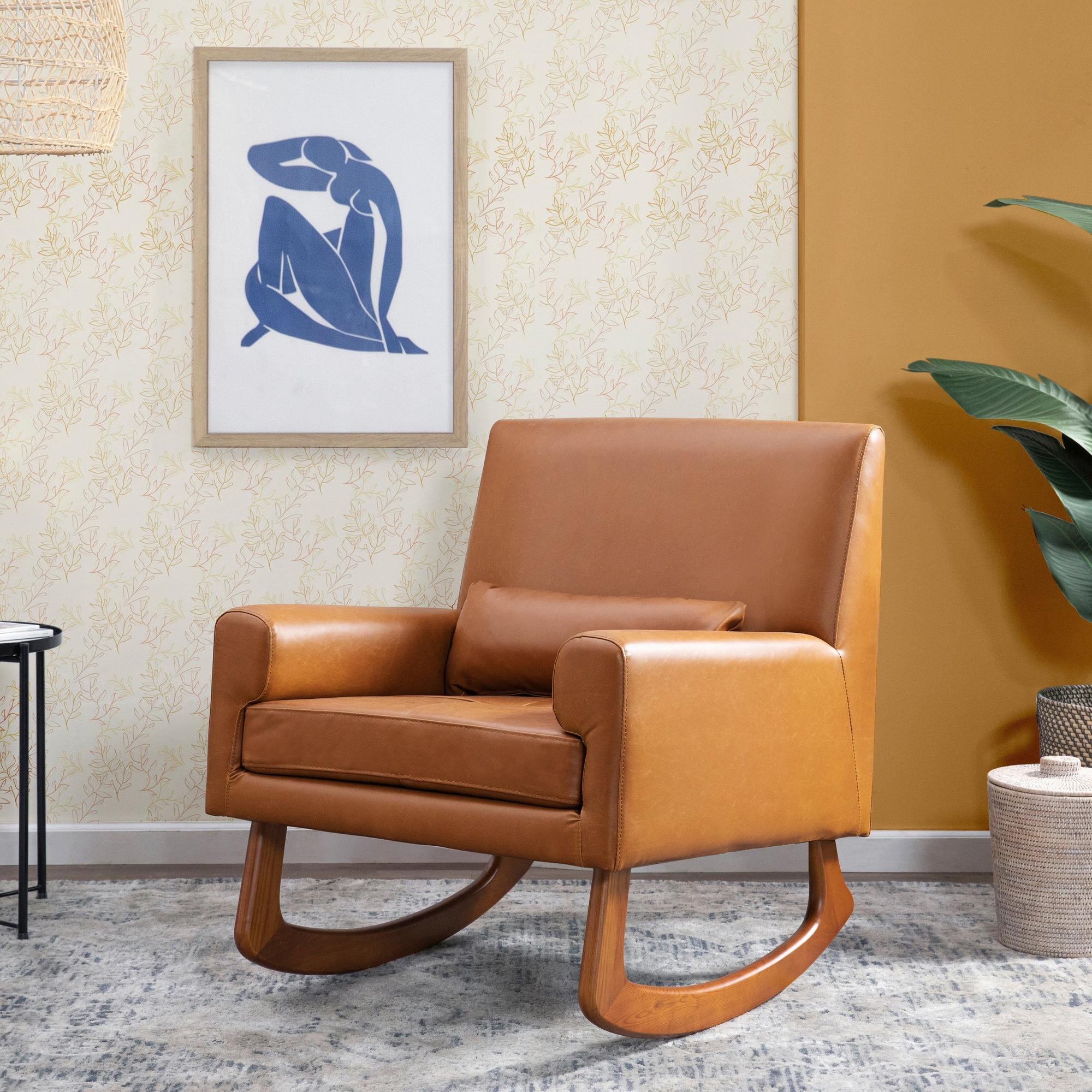 Babyletto Sleepytime Rocker in Vegan Leather