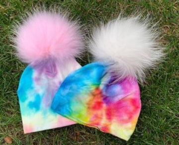 Tie Dye Baby Layette Hat - Twinkle Twinkle Little One