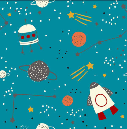Outer Space Footie - Twinkle Twinkle Little One