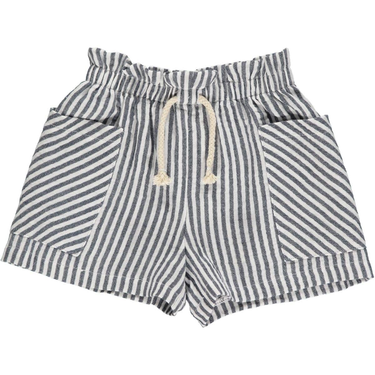 Arwen Shorts - Grey Stripe - Twinkle Twinkle Little One