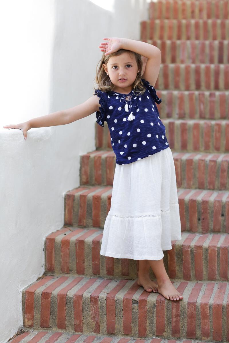 Jodhpur Cream Woven Skirt - Twinkle Twinkle Little One