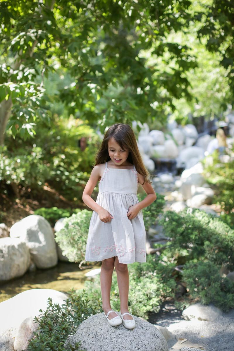 Sedona Hand Embroidered Woven Dress - Twinkle Twinkle Little One