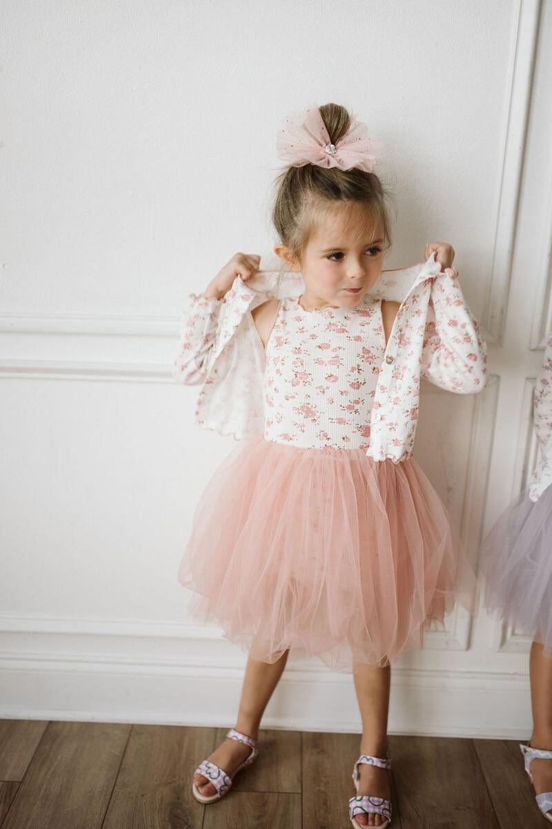 Pink Flower Tutu Dress - Twinkle Twinkle Little One