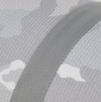 Snow Camo Seersucker Medium Duffel - Twinkle Twinkle Little One