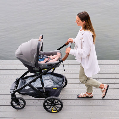 Veer Switchback Frame Napa Leather Handlebar Grip - Twinkle Twinkle Little One