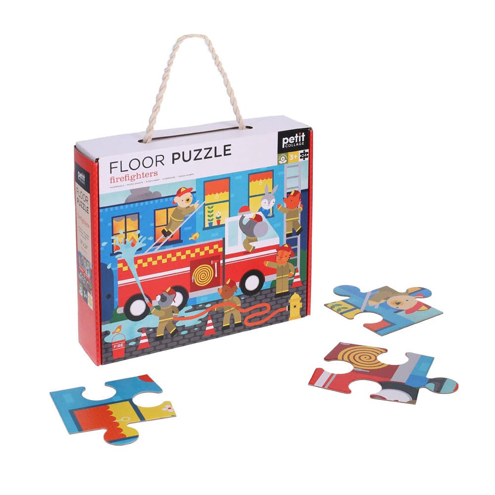 Firefighters 24-Piece Floor Puzzle - Twinkle Twinkle Little One