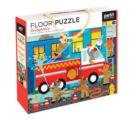 Firefighters 24-Piece Floor Puzzle - Twinkle Twinkle Little One