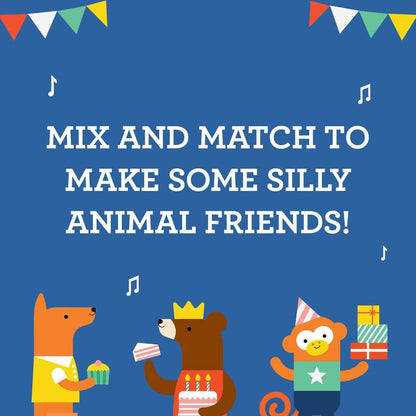 Petit Collage Party Animals On-The-Go Magnetic Play Set - Twinkle Twinkle Little One