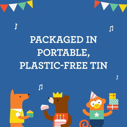 Petit Collage Party Animals On-The-Go Magnetic Play Set - Twinkle Twinkle Little One