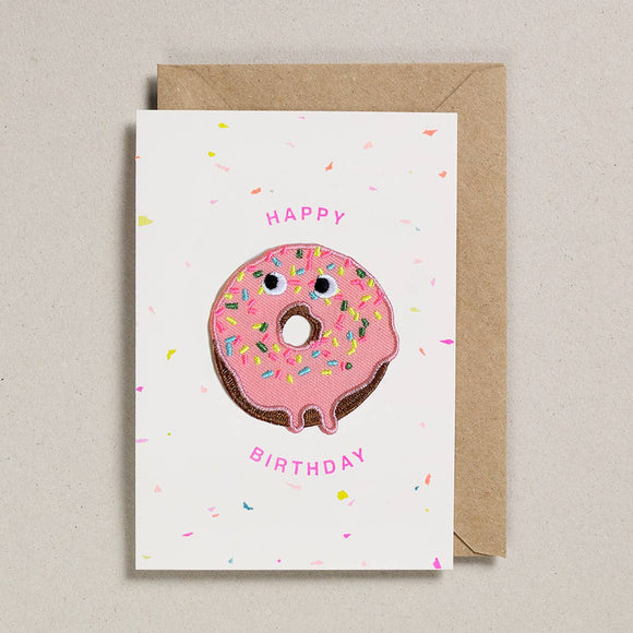Doughnut Happy Birthday Card - Twinkle Twinkle Little One