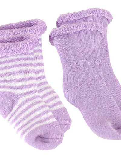 Terry Baby Socks - Two Pair Set - Twinkle Twinkle Little One