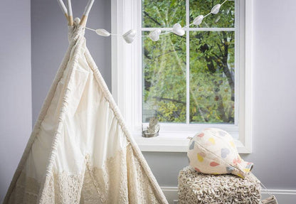 Silver Hearts Garland - Twinkle Twinkle Little One