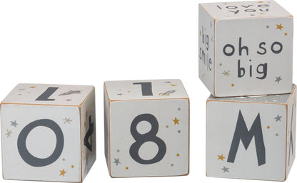 Galaxy Milestone Blocks - Twinkle Twinkle Little One