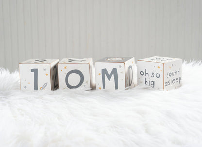 Galaxy Milestone Blocks - Twinkle Twinkle Little One