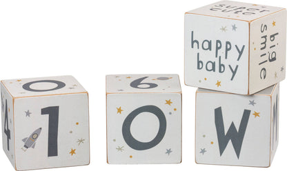 Galaxy Milestone Blocks - Twinkle Twinkle Little One