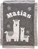 Personalized Appliqué Crib Blanket - Twinkle Twinkle Little One